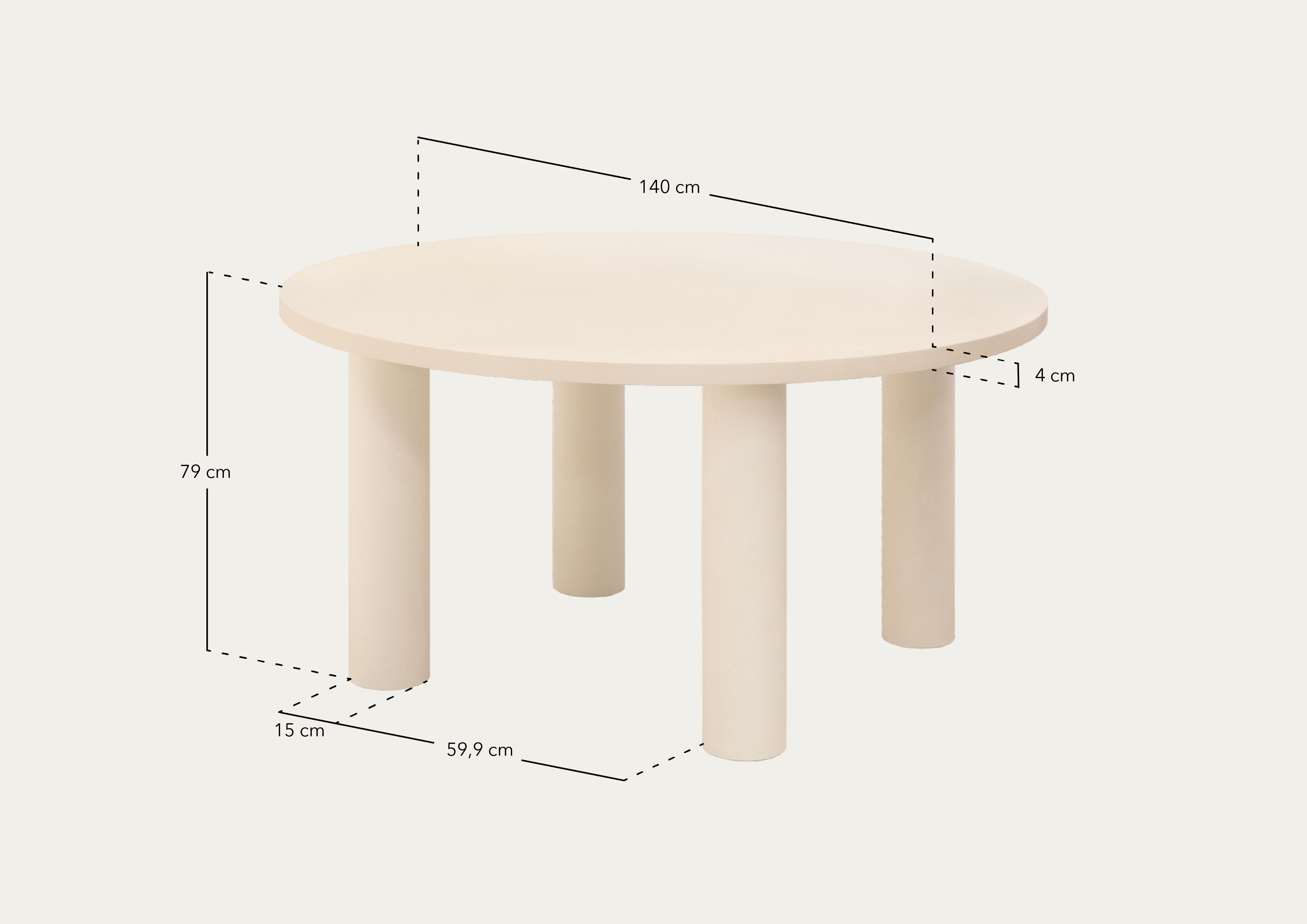 Tavolo Pieghevole Salvaspazio per 4 Persone 70x83x75 cm con 4 Ruote